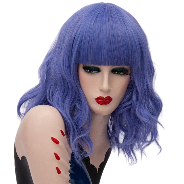 Blue wig drag clearance queen