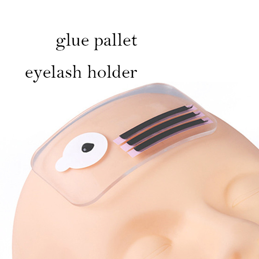 Glue Palette for False Eyelashes (Transparent)