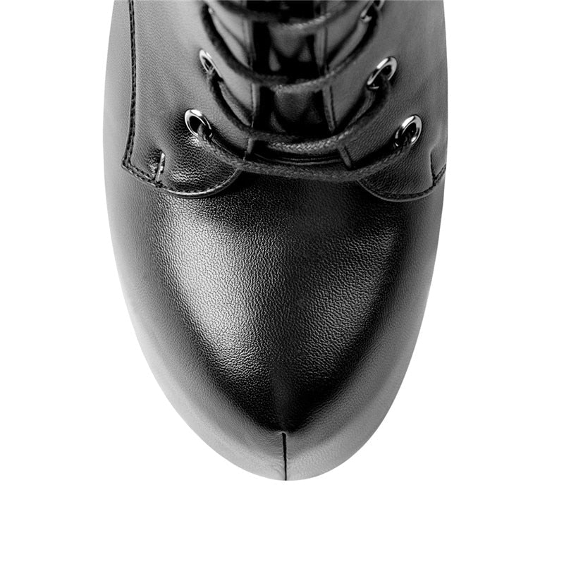 Boots Queen Morbius (Matte black) - The Drag Queen Closet