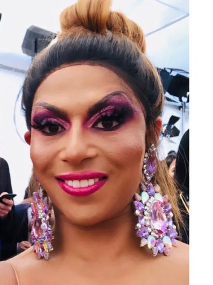 Clip Earrings Queen Balleria (5 Colors) - The Drag Queen Closet