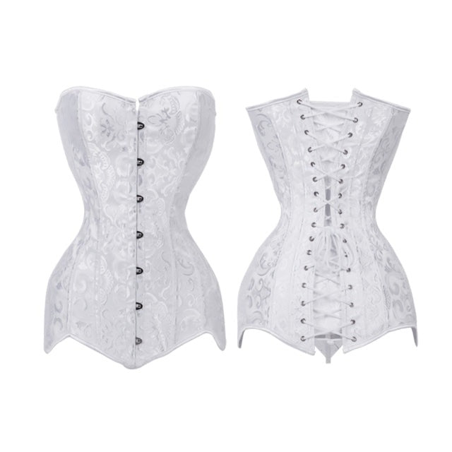Corset Queen Adams (White)