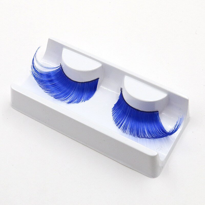 Drag Eyelashes Blue - The Drag Queen Closet