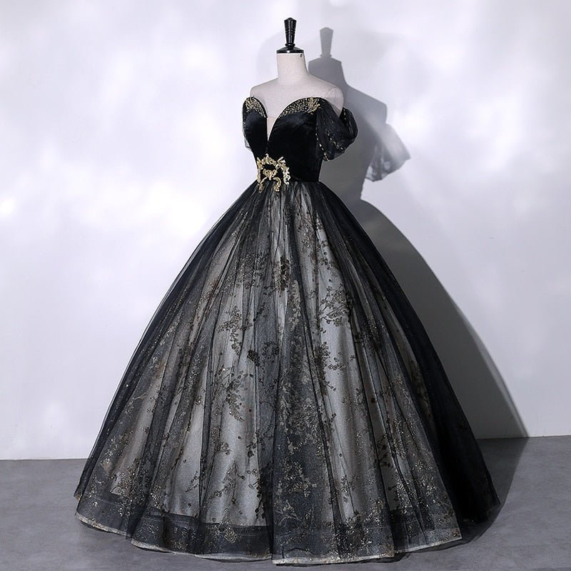 Evening Dress Queen Addamnne (2 Colors) - The Drag Queen Closet