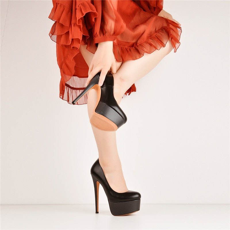 Pumps Queen Tigers (Matte black) - The Drag Queen Closet