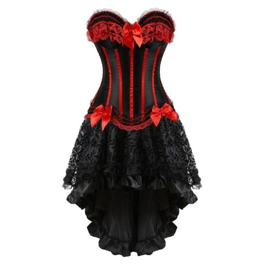 Corset Dress Drag Esmeralda (Red)