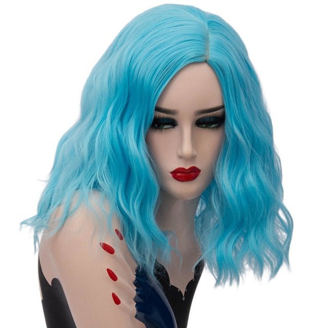 Blue clearance wig sadness