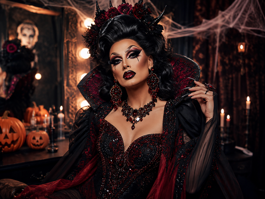 Halloween Drag Queen Looks: Spooky Glam, Stage Drama and Full Character Energy