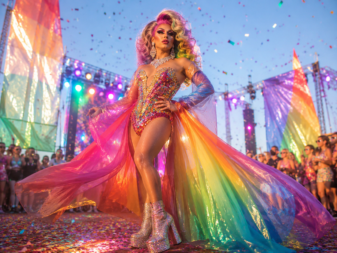 Drag Queen Pride and Festival Looks: how to slay the heat, the crowd and the camera