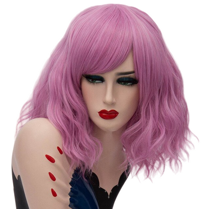 Wig Queen Mulan (Dark Pink)