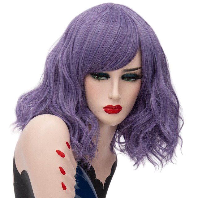 Wig Queen Mulan (Dark Purple)