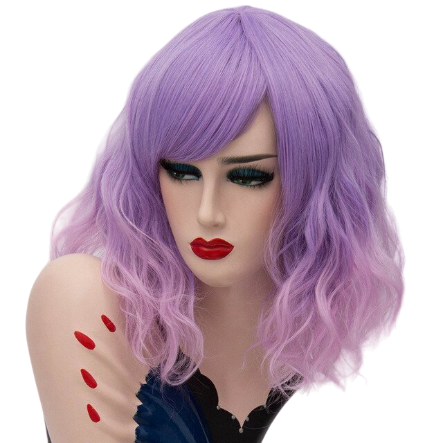 Wig Queen Mulan (Purple Pink)