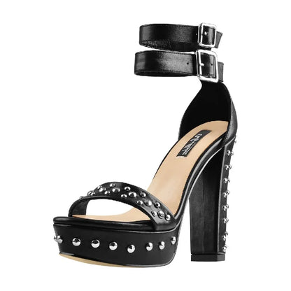 Sandals Queen Trhijard (Black)