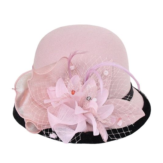Chapeau Queen Orchya (rose)