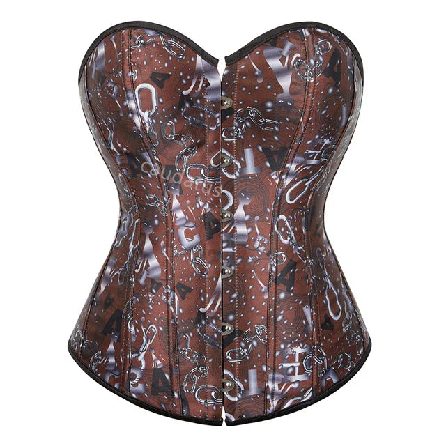 Corset Queen Penny (Brown)