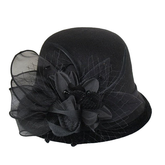 Sombrero Queen Orchya (negro)