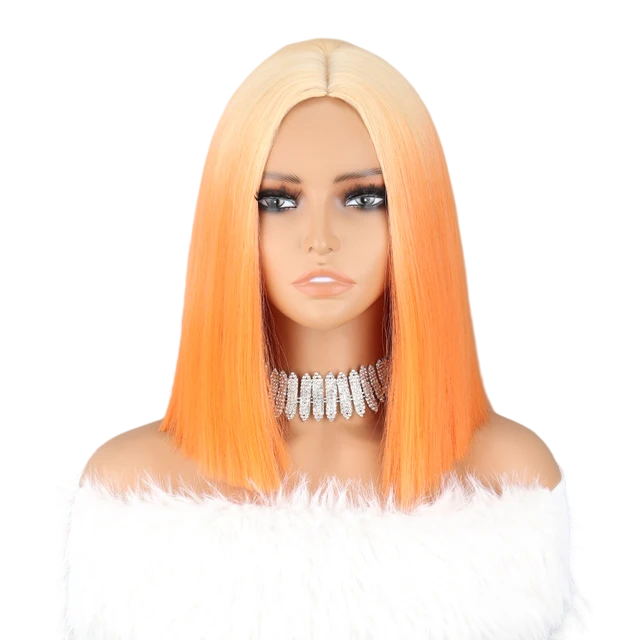 Wig Queen Thersa (Orange and blonde)