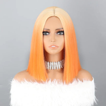 Wig Queen Thersa (Orange and blonde)