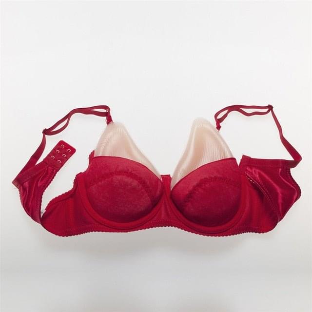 Buy Victoria's Secret Lipstick Red Lace T-Shirt Push Up Bra from Next  Hungary