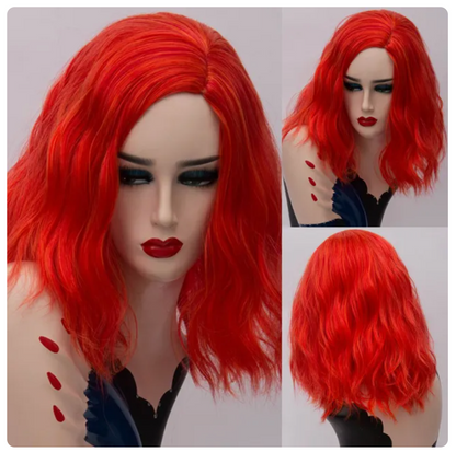 Wig Queen Sadness (Orange red)