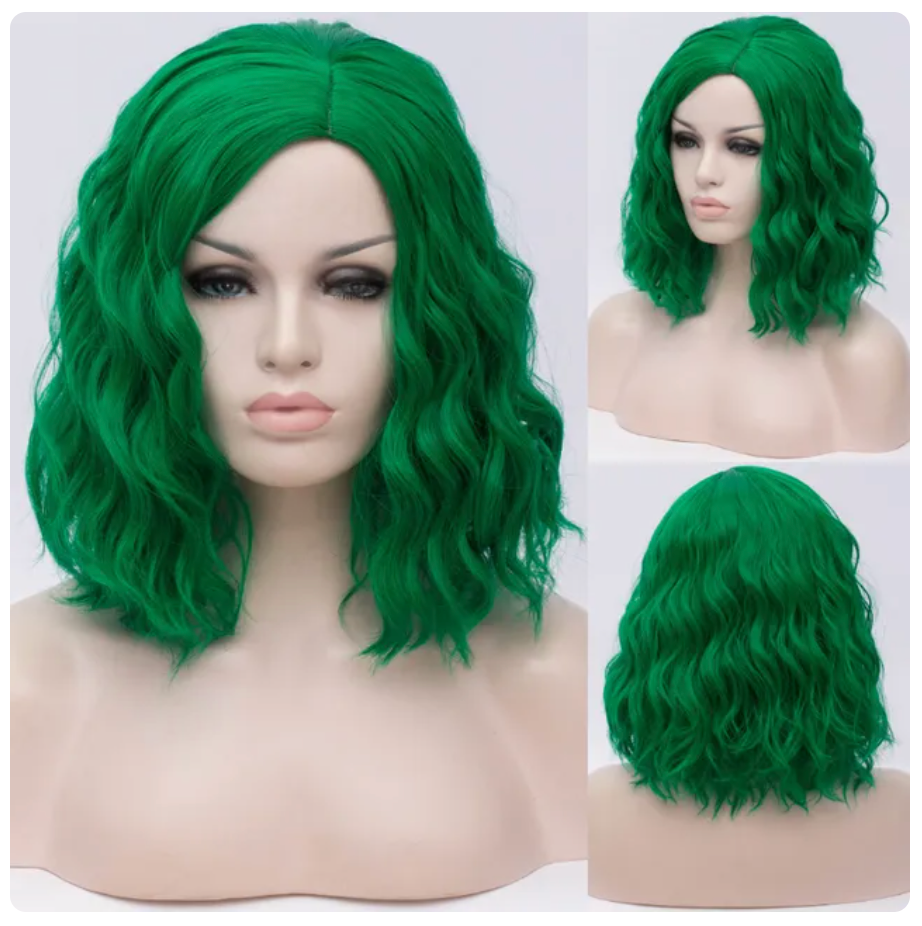 Wig Queen Sadness (Green)