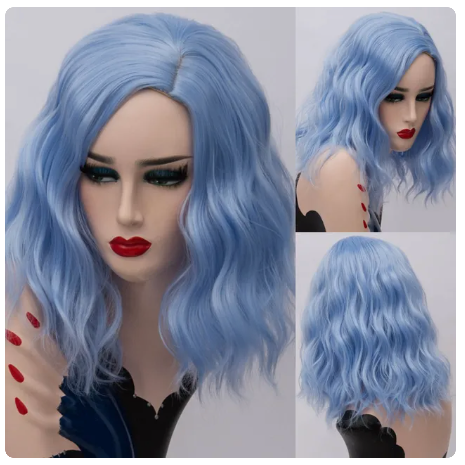 Wig Queen Sadness (Light Blue)