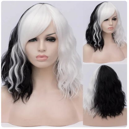 Wig Queen Sarcasm (Black and white)
