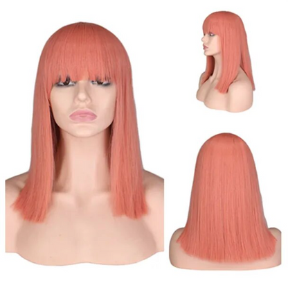 Wig Queen Pauline (Pink)