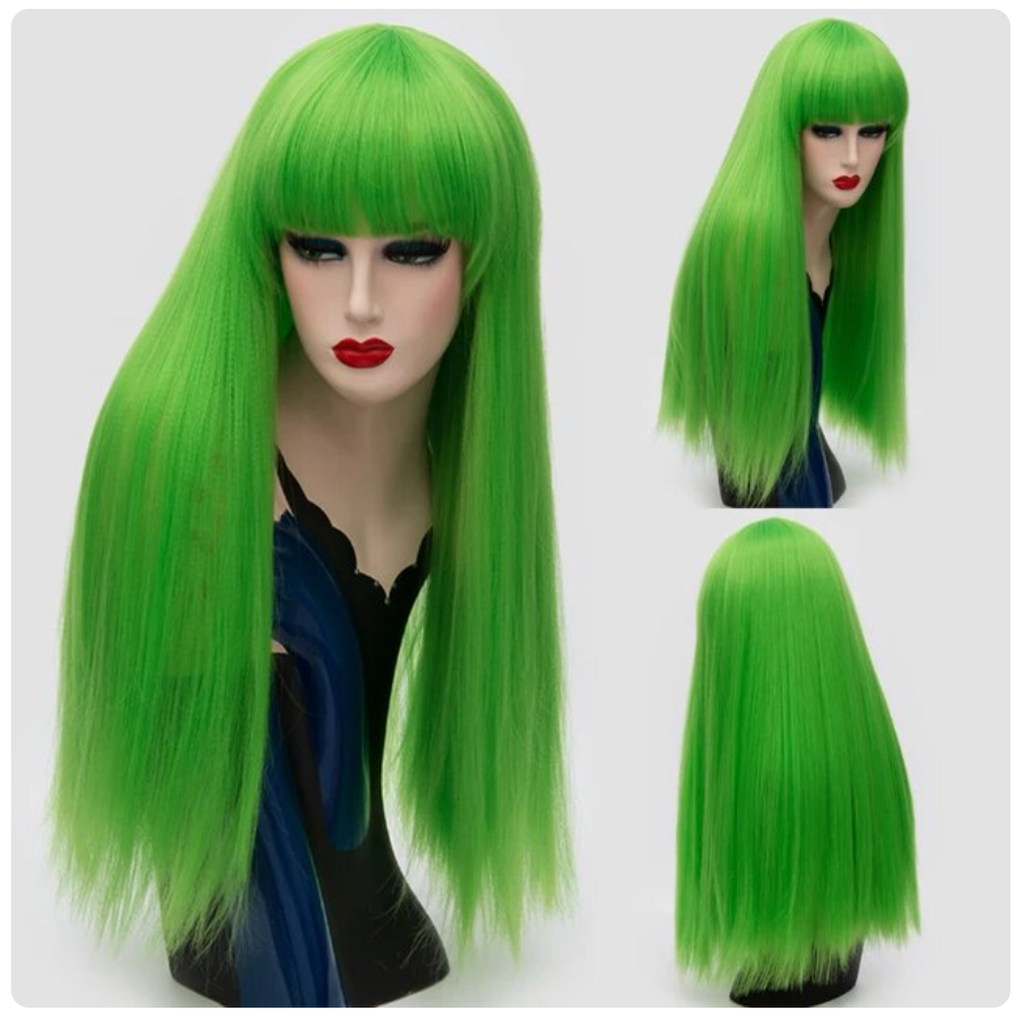 Wig Queen Minerva (Green)