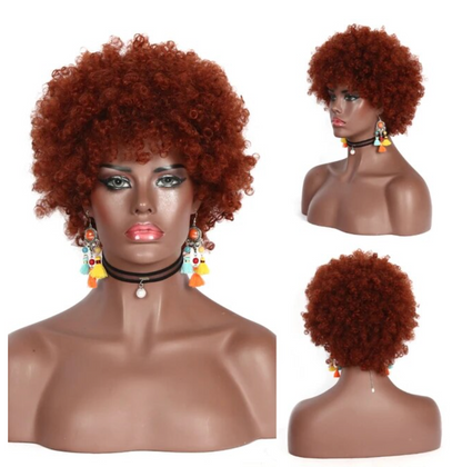 Wig Queen Mola (Dark Ginger)