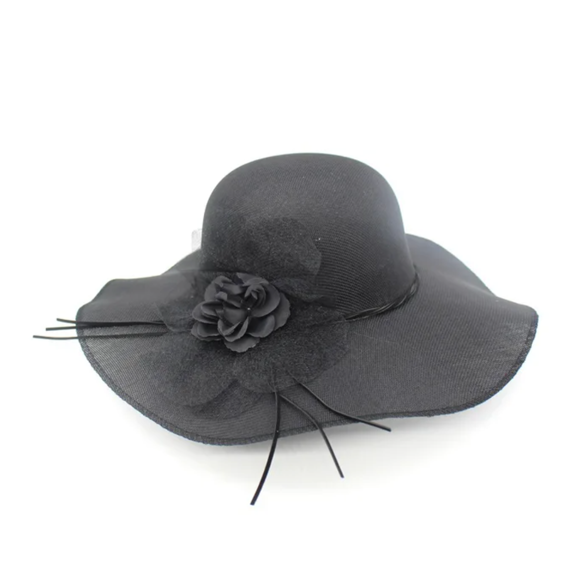 Sombrero Drag Lino (negro)