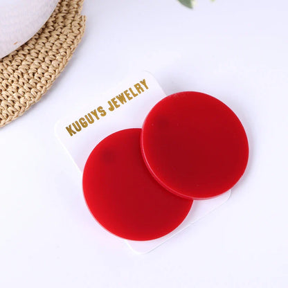 Stud Earrings Queen Plate