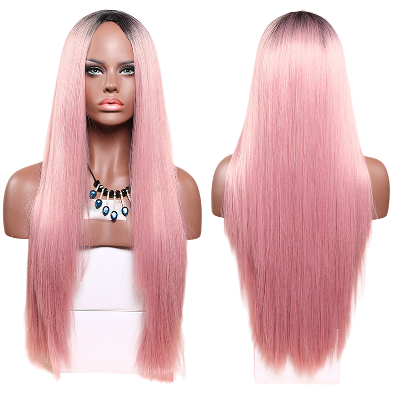 Wig Queen Braxton (Pink)