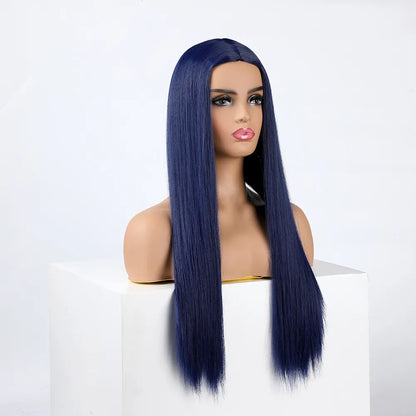 Wig Queen Wiebke (Navy blue)