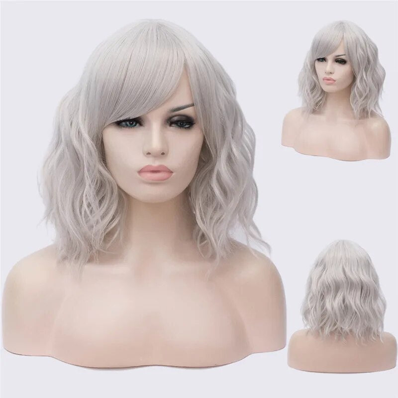 Wig Queen Gloria (Silver gray)