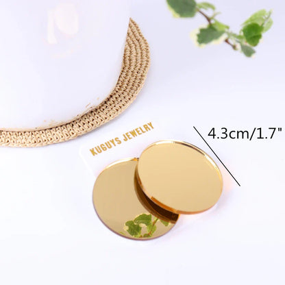 Stud Earrings Queen Plate