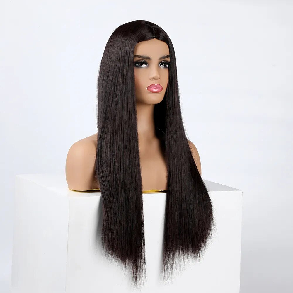 Wig Queen Wiebke (Dark brown)