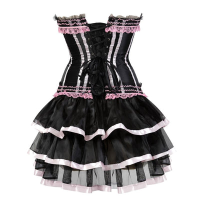 Corset Robe Drag Timon (rose)