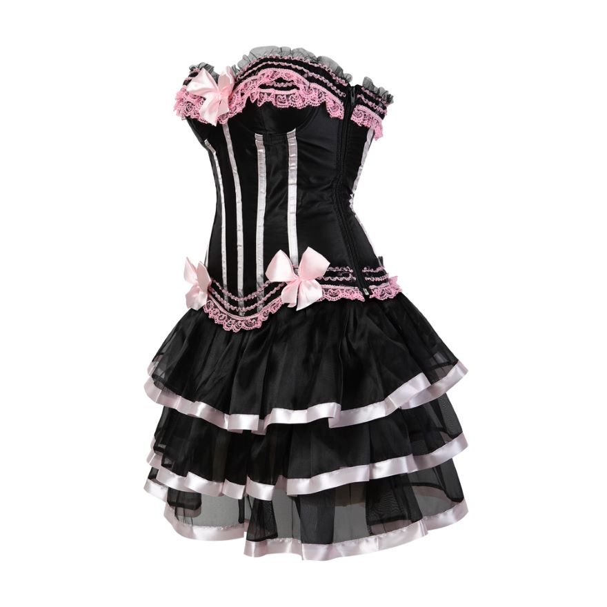 Corset Dress Drag Timon (Pink)