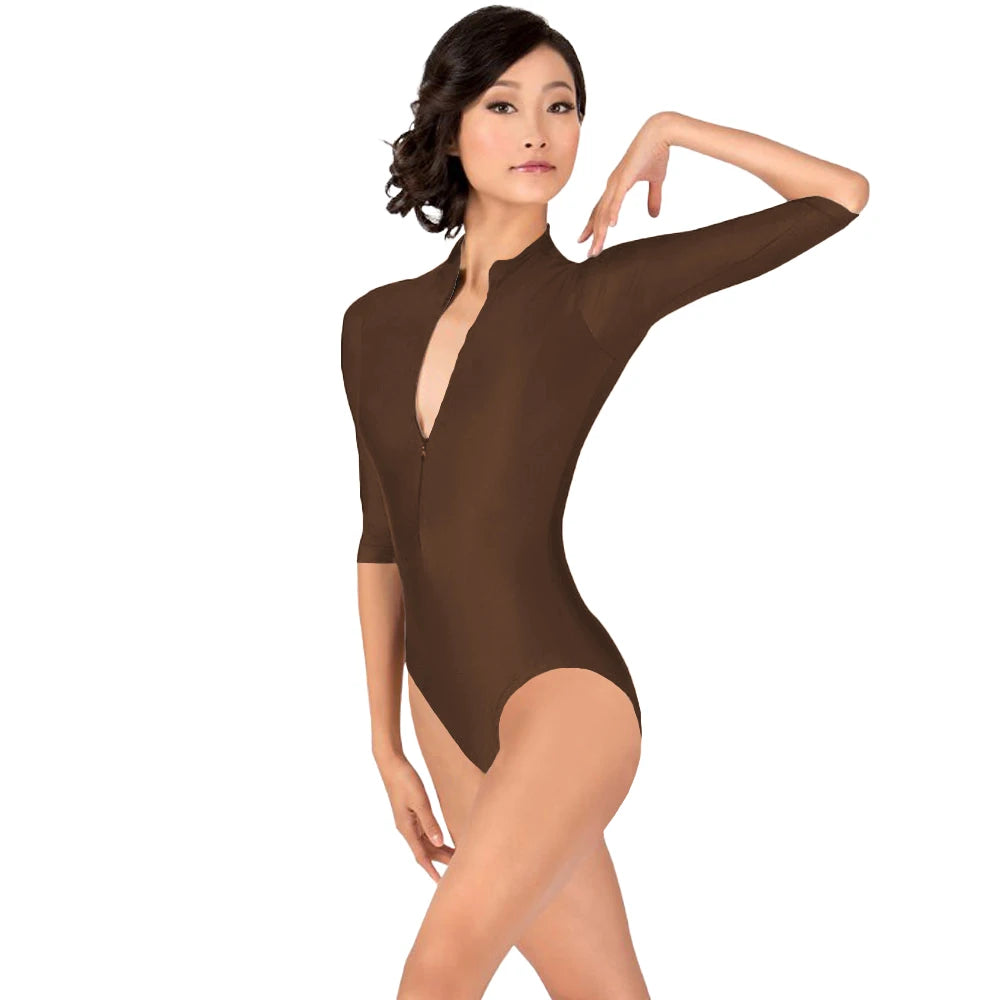 Leotard Queen Francesca (Coffee)