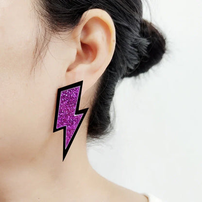 Stud Earrings Queen Thunder