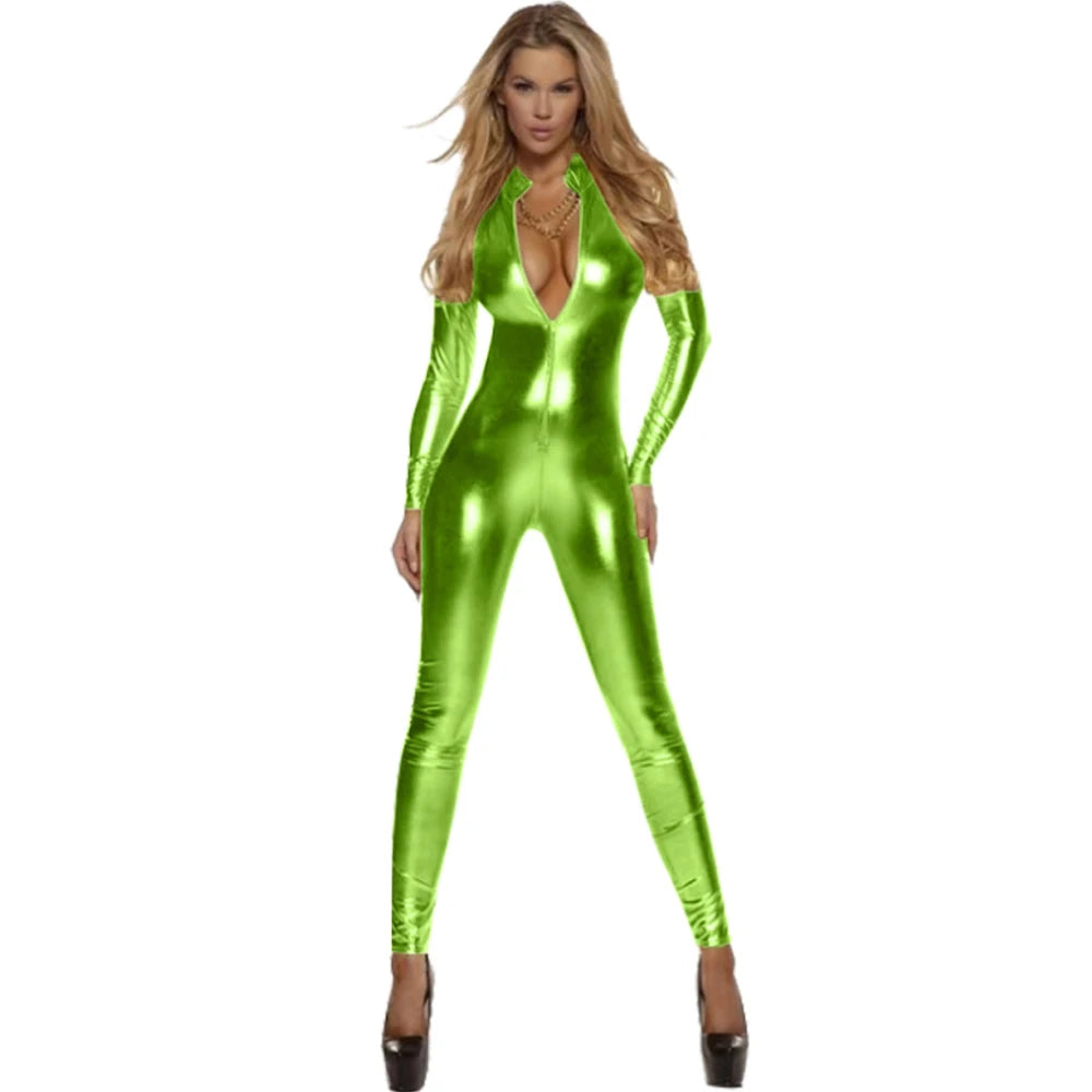 Unitard Queen Rosemary (Lemon green)