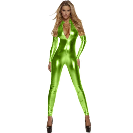 Unitard Queen Rosemary (Lemon green)