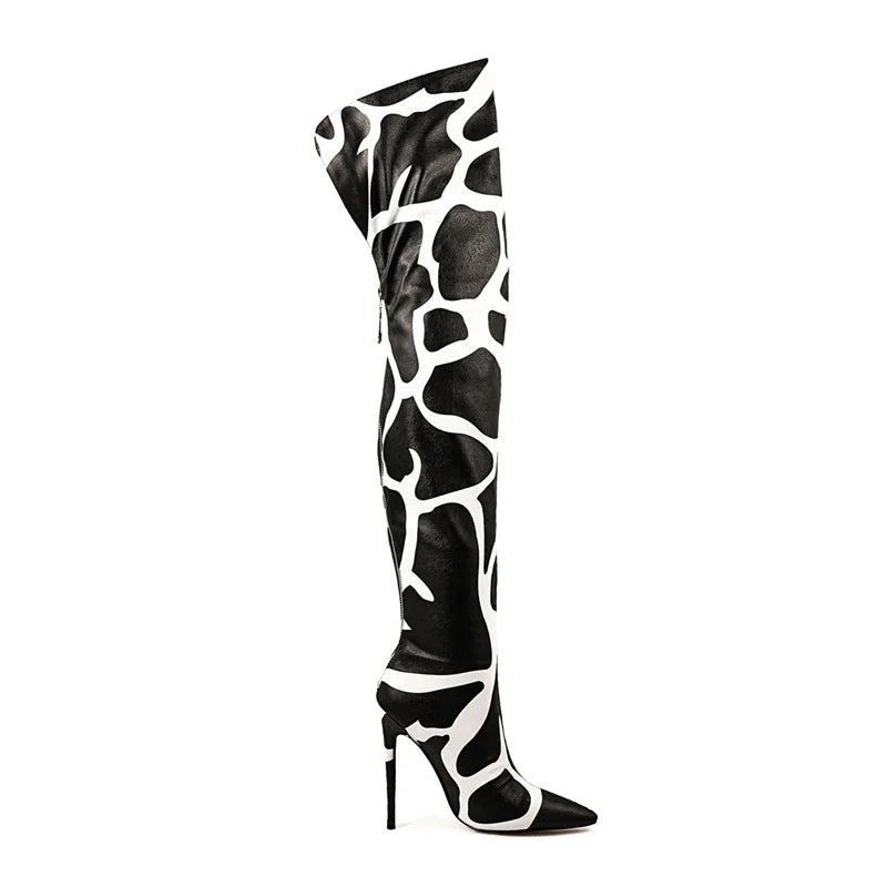 Boots Queen Cow