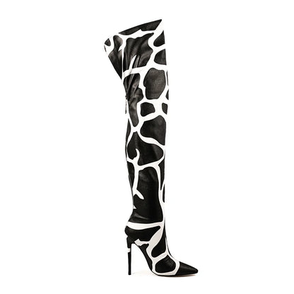 Boots Queen Cow