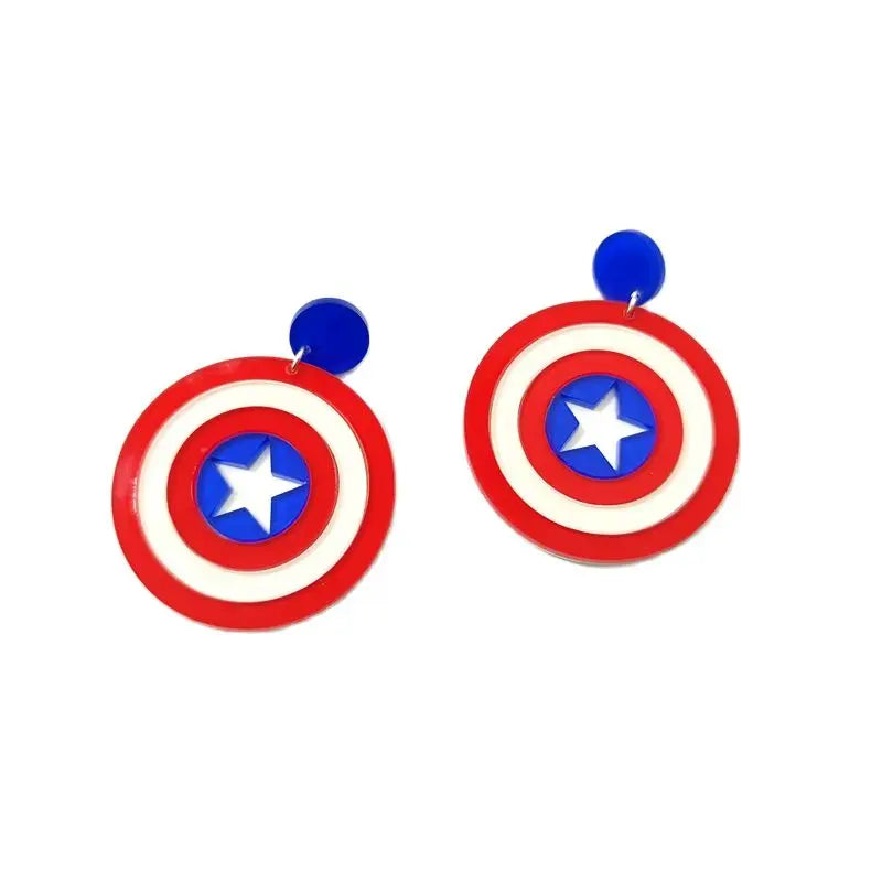 Stud Earrings Queen America