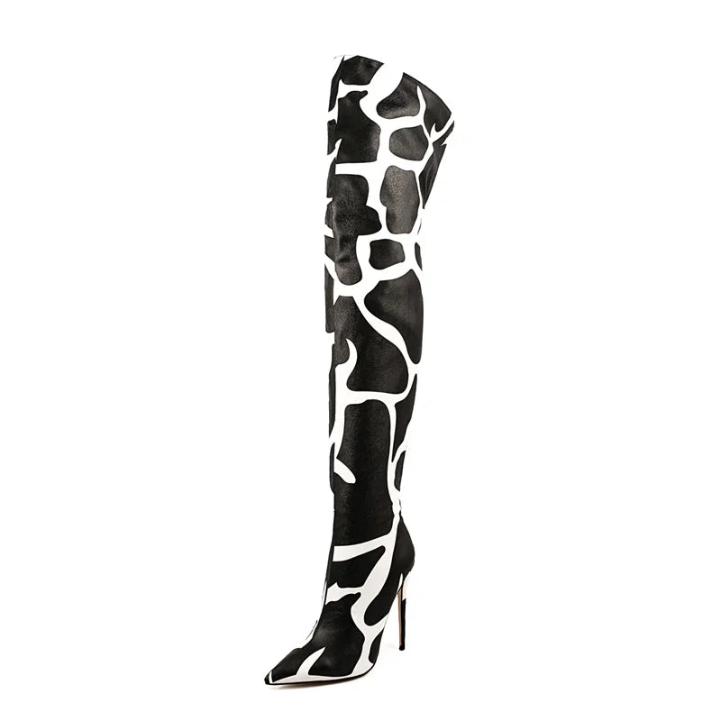 Boots Queen Cow
