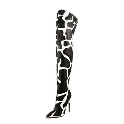 Boots Queen Cow
