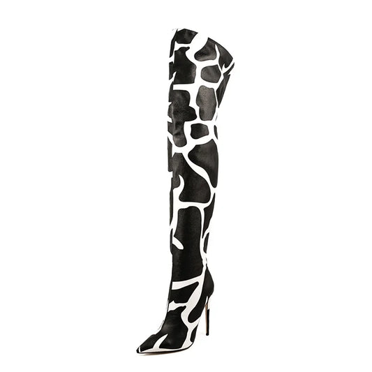 Boots Queen Cow