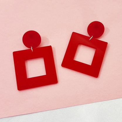 Stud Earrings Queen Square