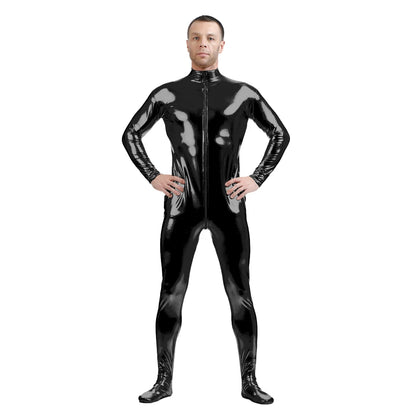 Zentai Suit Queen Glitter (Black)